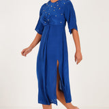 Knot detail midi dress - Western Era Dresses for women