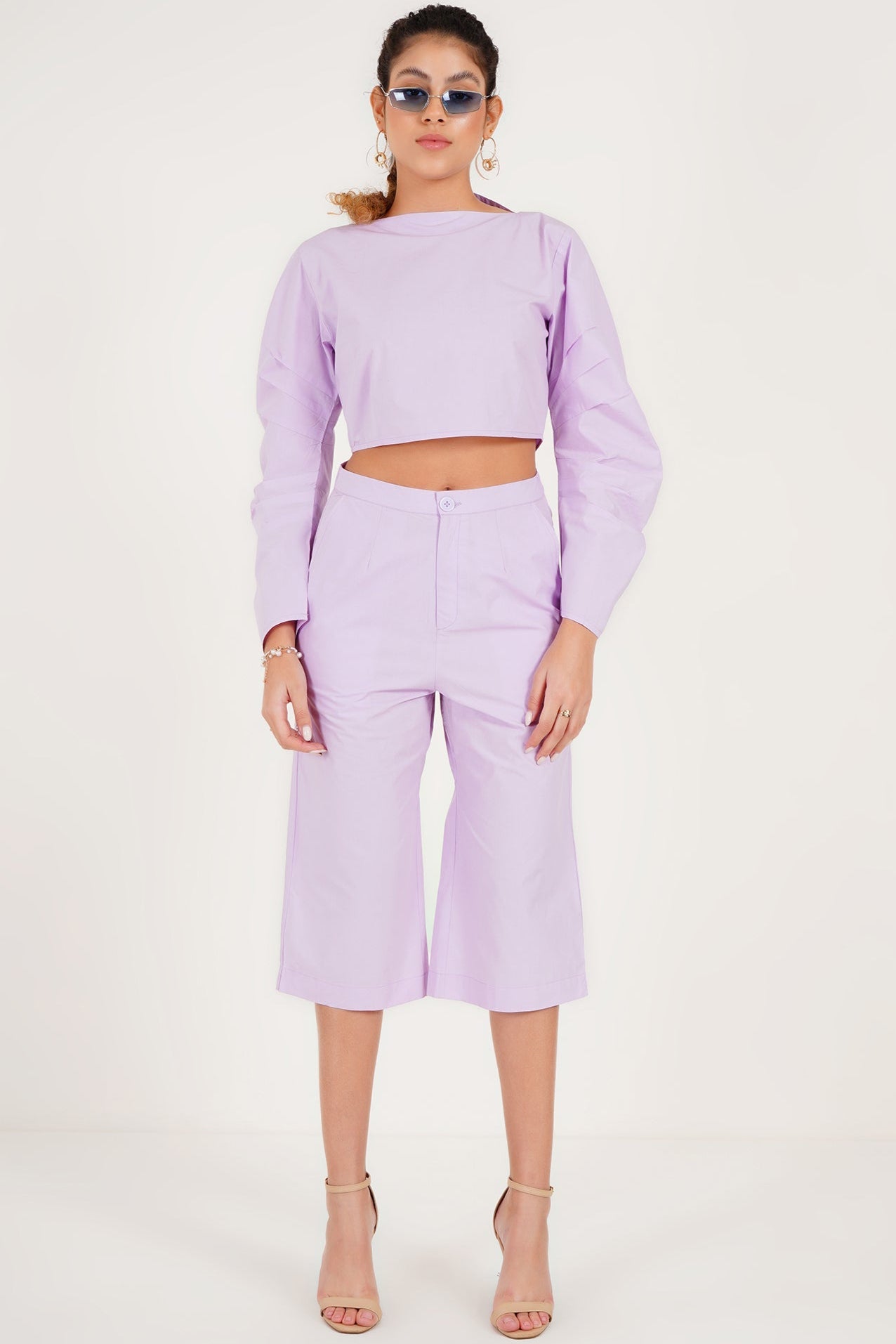 Lilac Breeze Co - ord Set - Western Era Co - ord set for women
