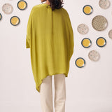 Lime Bloom Draped Kaftan Set - Western Era Co - ord set for women