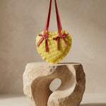 Love Quilted Heart Bag - Western Era Bags for women