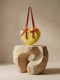 Love Quilted Heart Bag - Western Era Bags for women