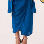Lunira Teal Dhoti Skirt - Western Era trousers for women