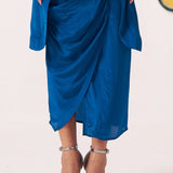 Lunira Teal Dhoti Skirt - Western Era trousers for women