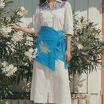 Obi Belt dragonfly Embroiderd Motifs And Belt Knot - Western Era Belt for women