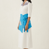 Obi Belt dragonfly Embroiderd Motifs And Belt Knot - Western Era Belt for women