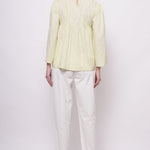 Office Wear Pintuck Mint Green Top - Western Era Tops for women