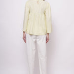 Office Wear Pintuck Mint Green Top - Western Era Tops for women