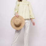 Office Wear Pintuck Mint Green Top - Western Era Tops for women