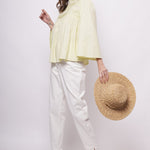 Office Wear Pintuck Mint Green Top - Western Era Tops for women