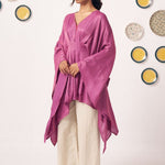 Orchid Flow Draped Kaftan - Western Era Tops for women