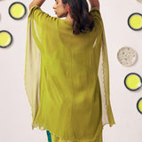 Orina Kaftan Set with Side Ruching Trouser - Western Era Co - ord set for women