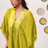 Orina Kaftan Set with Side Ruching Trouser - Western Era Co - ord set for women