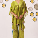 Orina Kaftan Set with Side Ruching Trouser - Western Era Co - ord set for women