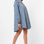 Oversized Event Wear Dress With Pockets - Western Era Dresses for women
