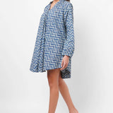 Oversized Event Wear Dress With Pockets - Western Era Dresses for women