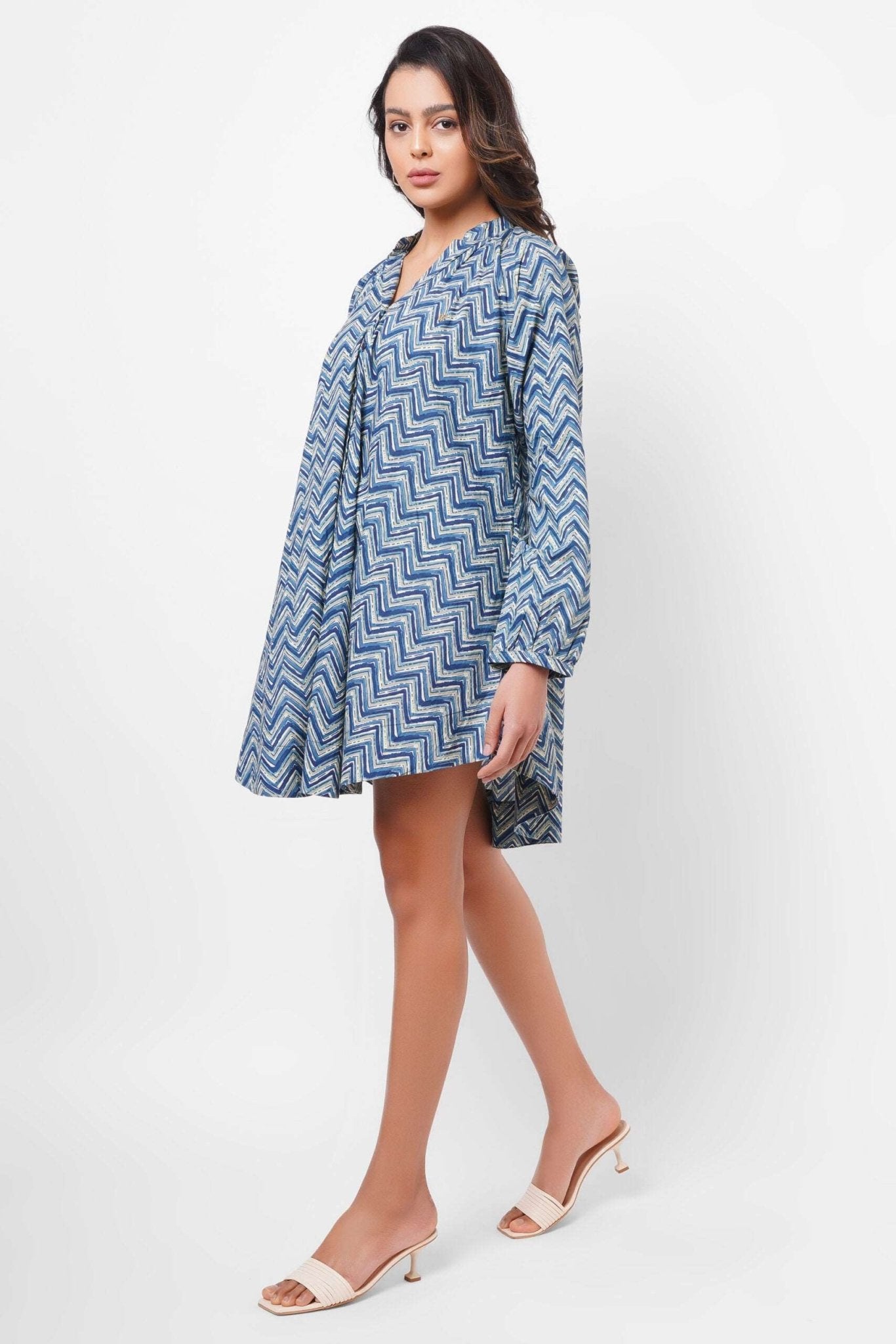 Oversized Event Wear Dress With Pockets - Western Era Dresses for women