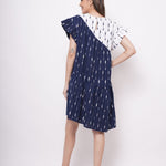Patch Embroidered Oversized Dress - Western Era Dresses for women