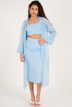 Pearl Soiree 3 - piece set - Western Era Co - ord set for women