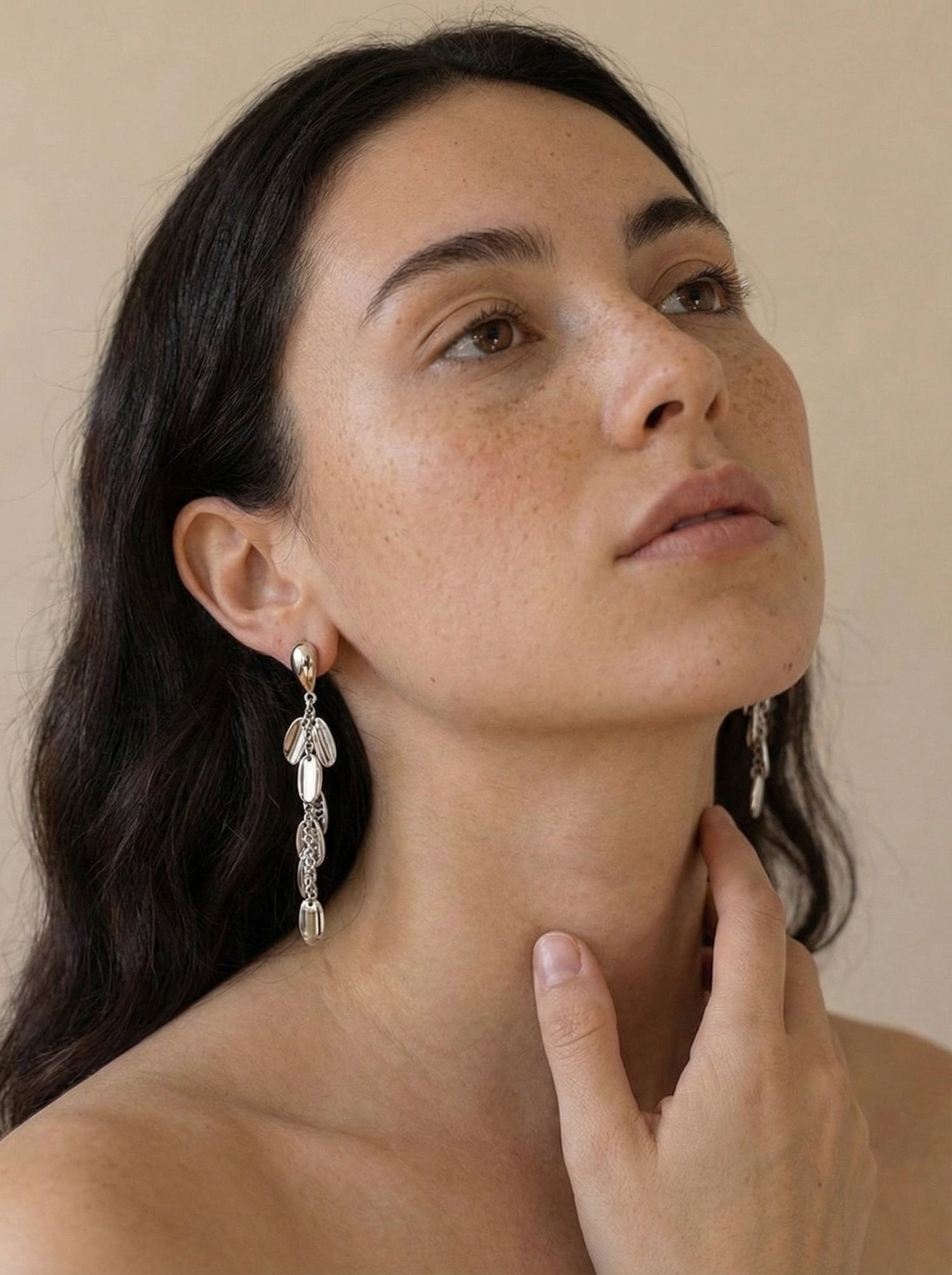 Petal Drops Anti Tarnish Earrings - Western Era for women