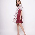 Picnic Wear Oversized Tie Dye Dress - Western Era Dresses for women