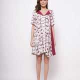 Picnic Wear Oversized Tie Dye Dress - Western Era Dresses for women