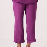 Plum Full Length Regular Trouser - Western Era trousers for women