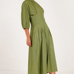 Poplin Box Pleat Dress - Western Era for women