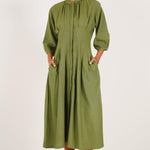 Poplin Box Pleat Dress - Western Era for women