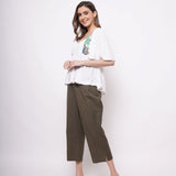 Resort Wear White Print Top - Western Era Tops for women
