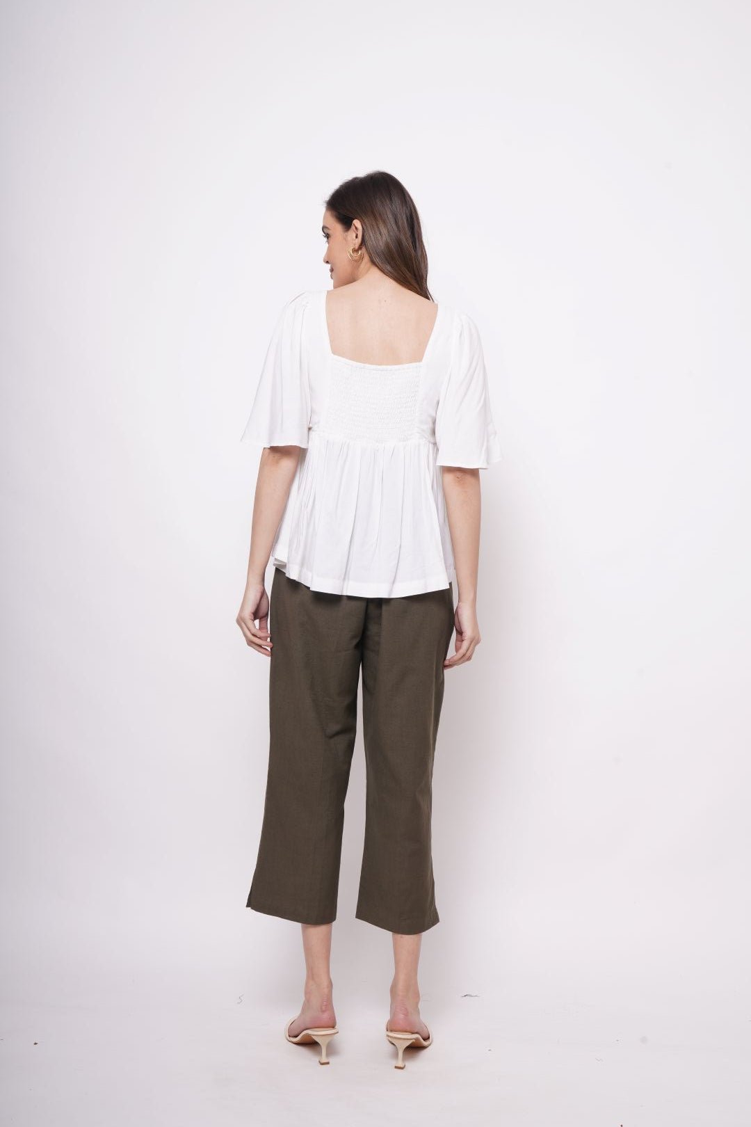 Resort Wear White Print Top - Western Era Tops for women