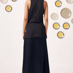 Riana Black Pearl Button Top - Western Era Tops for women