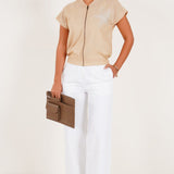 Sandstone Zip Jacket - Western Era Tops for women