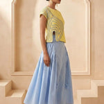 Sculptural Design Maze Corded Shell Top - Western Era Tops for women