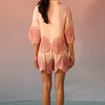 Shell Embroidery Co - ord Set - Western Era Co - ord set for women