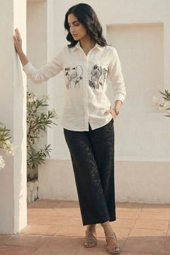 Shirt With Two Embroidered Pocket on Dobby Fabric Bundle