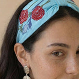 Sky Botanica Handmade Embroidery Headband - Western Era for women