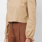 Square Neck Mud Top with Elasticated Cuff - Western Era Tops for women