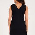 Stardust Embellished Tie - Front Mini Dress - Western Era Dresses for women