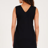 Stardust Embellished Tie - Front Mini Dress - Western Era Dresses for women