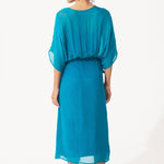 Statement Wear Floral Patch Embroidered Dress with Spaghetti - Western Era Dresses for women