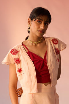 Strappy Crop Bustier - Western Era for women