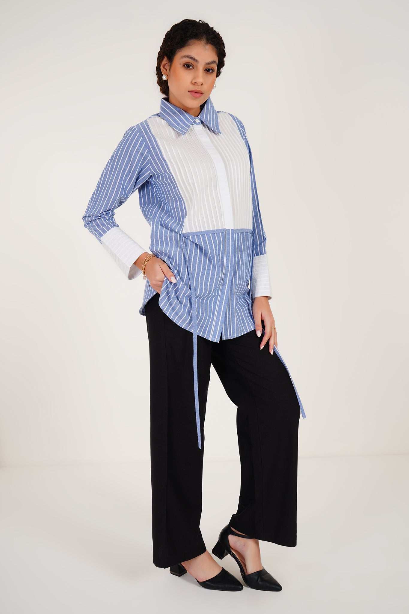 Tailored Black Trouser - Western Era trousers for women
