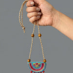 The Festival Charm Handmade Necklace In Embroidery Design - Western Era for women