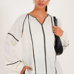 The Ivory Ladder - Stitch Top - Western Era Tops for women