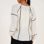 The Ivory Ladder - Stitch Top - Western Era Tops for women