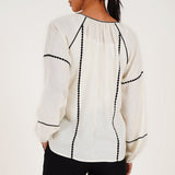 The Ivory Ladder - Stitch Top - Western Era Tops for women