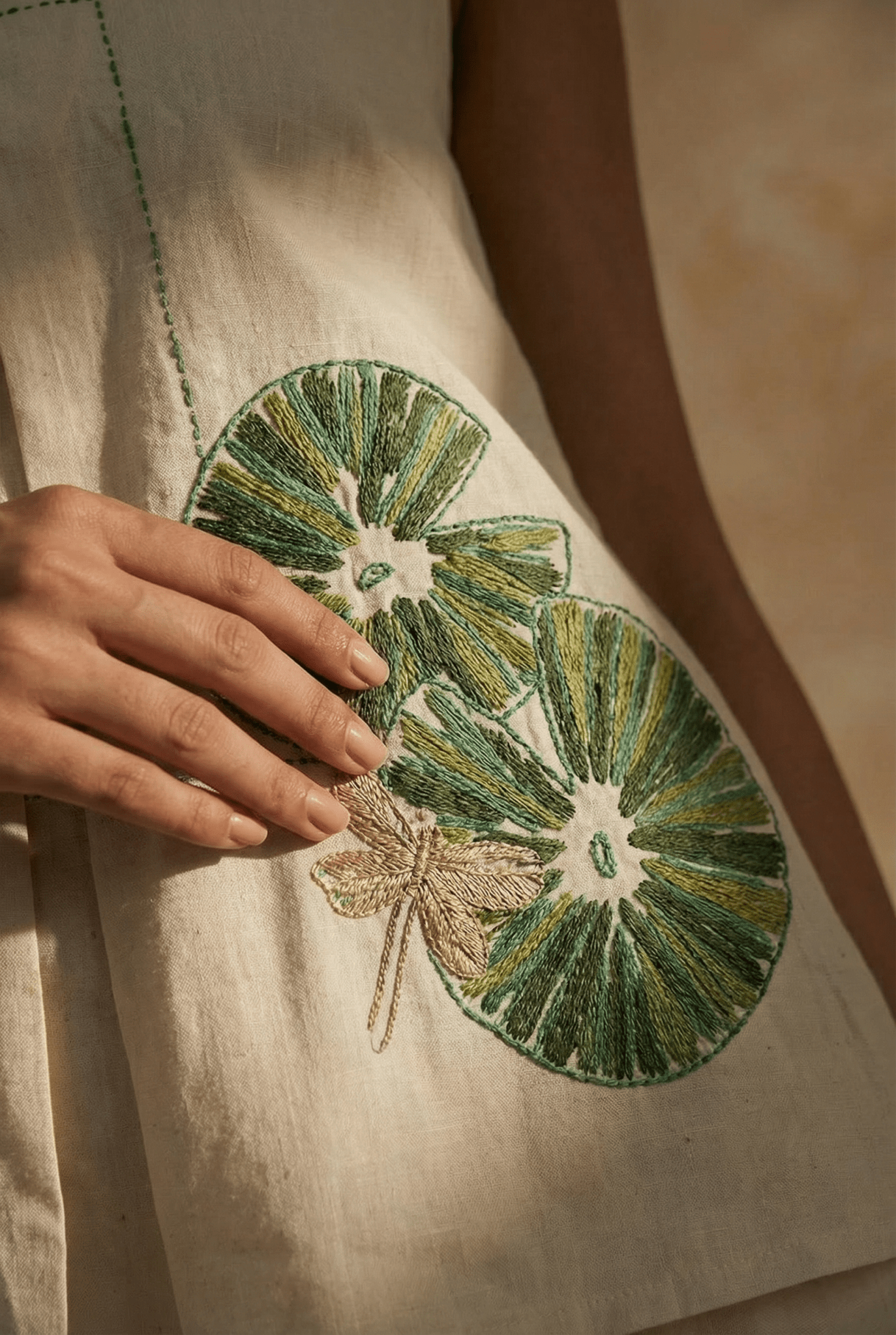 Top In Box Pleat with Embroidery Design Co - ord Set - Western Era Jumpsuits for women