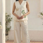 Top In Box Pleat with Embroidery Design Bundle