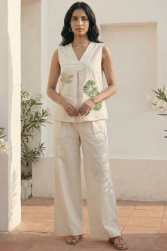 Top In Box Pleat with Embroidery Design Bundle