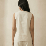 Top In Box Pleat with Embroidery Design Co - ord Set - Western Era Jumpsuits for women